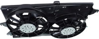 Front Dual Fan Assembly Plastic Direct Replacement Compatible with 1995-2000 Ford Contour / 1999-2002 Mercury Cougar FO3115115 F8RZ8C607GE