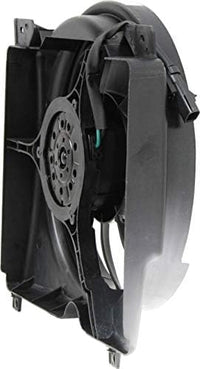 Front Radiator Cooling Fan Shroud Assembly Plastic Direct Replacement Compatible with 1997-2001 Jeep Cherokee CH3115106 52028337AC