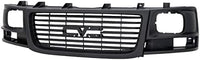 Front Grille Textured Shell And Insert With Sealed Beam Headlight Direct Replacement Compatible With 2003-2021 Chevrolet Express/GMC Savana 1500 2500 3500 GM1200531 22881262