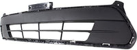 Front Bumper Grille Textured Plastic Without Fog Lights Holes Direct Replacement Compatible With 2016-2018 Kia Sorento KI1036129 86522C6000