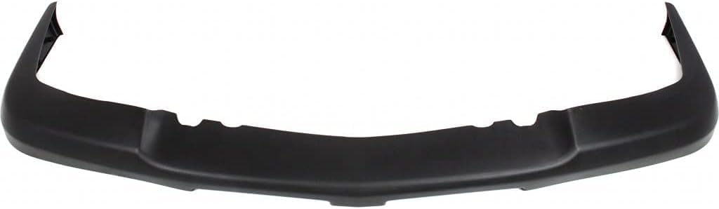 Front Bumper Primed + Upper Cover + Lower Valance Textured + Outer Brace Bracket Left & Right Side Direct Replacement Compatible With 2003-2006 Chevrolet Silverado 1500
