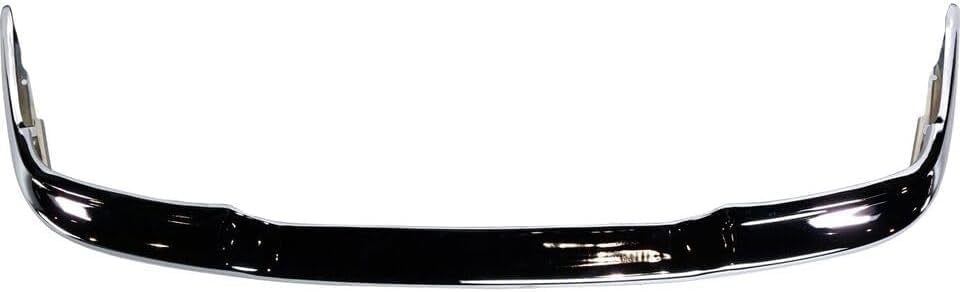 Front Bumper Chrome Steel Without Fog Light Holes Direct Replacement Compatible With 2001-2005 Ford Ranger FO1002369 1L5Z17757BA