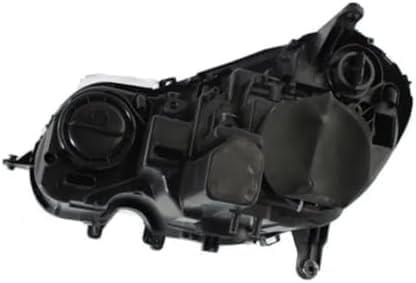 Set Of 2 Front Head Light Assembly Plastic Left Driver & Right Passenger Side Direct Replacement Compatible With 2007-2009 Mercedes Benz E-Class MB2500100 MB2501100