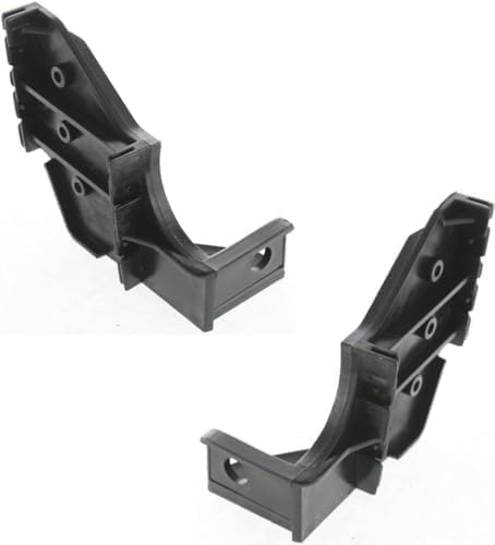 Set of 2 Front Bumper-Side Support Bracket Right Passenger & Left Driver Side Direct Replacement Compatible with 1998-2000 Toyota Tacoma 4WD TO1043104 TO1042104 5211635070 5211535080