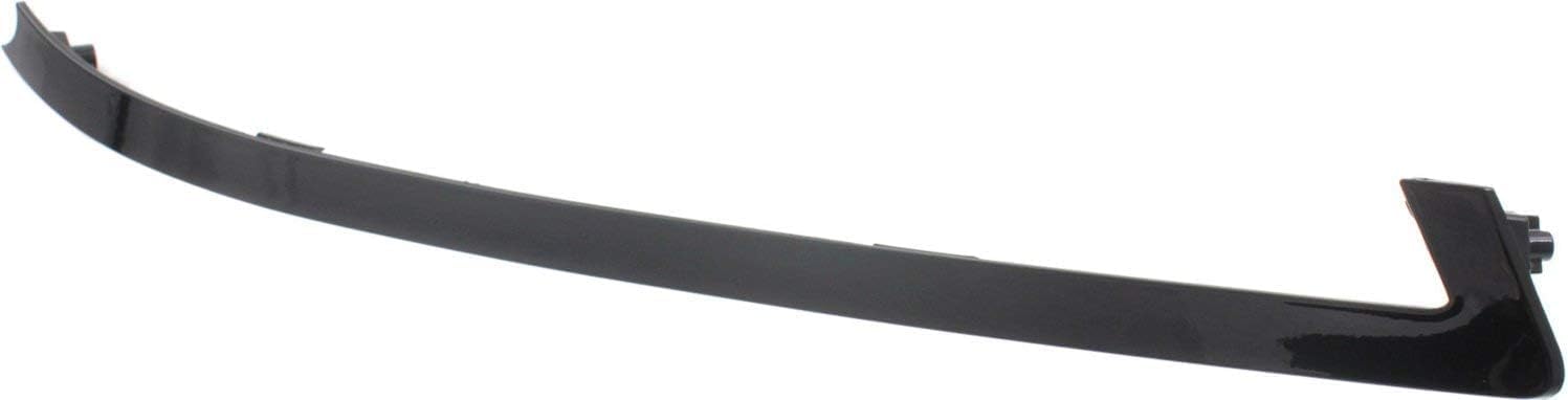 Front Bumper Molding Primed Right passenger Side Direct Replacement Compatible With 2014-2015 Kia Optima KI1047104 865644C500
