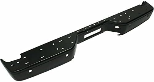 Rear Bumper Face Bar Only Primed Steel Direct Replacement Compatible With 2007-2015 Nissan Titan REPN760304 850309FM0B-PFM 850309FM0G