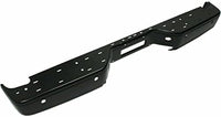 Rear Bumper Face Bar Only Primed Steel Direct Replacement Compatible With 2007-2015 Nissan Titan REPN760304 850309FM0B-PFM 850309FM0G