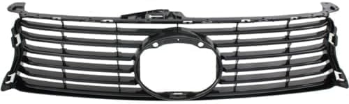Front Grille Painted Gray Shell And Insert Plastic Direct Replacement Compatible With 2013-2015 Lexus GS450h / 2013-2016 GS350 LX1200141 5311130D90