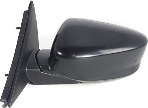 Set Of 2 Front Power Mirrors Manual Folding Non-Heated Primed Left Driver & Right Passenger Side Direct Replacement Compatible With 2008-2012 Honda Accord HO1320230 HO1321230