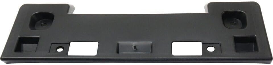Front License Plate Bracket Textured Black Direct Replacement Compatible with 2014-2017 Infiniti Q50 IN1068102 962104HB0A