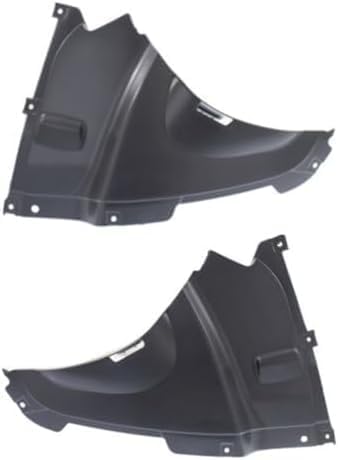 Set Of 2 Front Lower Section Fender Liner Right Passenger & Left Driver Side Direct Replacement Compatible With 2013-2019 BMW 3-Series BM1251125 BM1250125 51718055020 51718055019