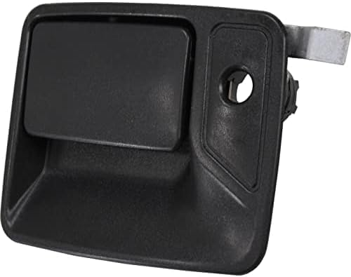 Set of 2 Front Exterior Door Handle Textured Black Left Driver & Right Passenger Side Direct Replacement Compatible with 1999-2016 Ford F-Series Super Duty / 2000-2005 Excursion