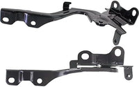Set of 2 Front Hood Hinge Steel Right Passenger & Left Driver Side Direct Replacement Compatible with 2010-2013 Kia Forte KI1236115 KI1236116 791201M000 791101M000