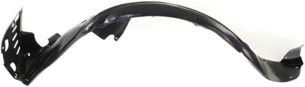 Front Fender Liner Left Driver Side Direct Replacement Compatible With 2009-2012 Acura RL AC1248127 74151SJAE01