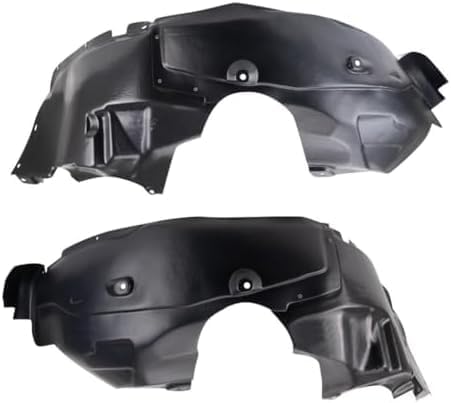 Set Of 2 Front Fender Liner Right Passenger & Left Driver Side Direct Replacement Compatible With 2011-2014 Dodge Avenger CH1249159 CH1248159 5008914AF 5008915AG