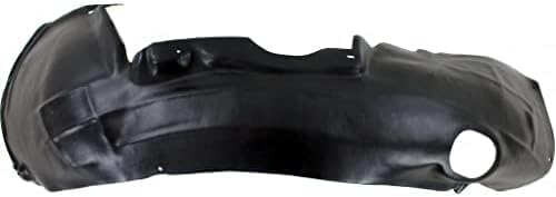 Front Fender Liner Right Passenger Side Direct Replacement Compatible With 2007-2011 Audi S6 AU1249125 4F0821134T