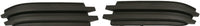 Set Of 2 Front Fog Light Cover Left Driver & Right Passenger Side Direct Replacement Compatible With 2008-2010 Dodge Grand Caravan CH2599104 CH2598104 5113146AA 5113147AA