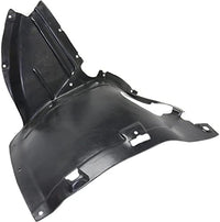 Front Section Fender Liner Right Passenger Side Direct Replacement Compatible With 2009-2011 Audi A3 AU1250108 8P0821191D
