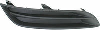 Set Of 2 Front Fog Light Cover Primed Plastic Left Driver & Right Passenger Side Direct Replacement Compatible With 2013-2015 Nissan Sentra NI1039126 NI1038126 622563SH0B 622573SH0B