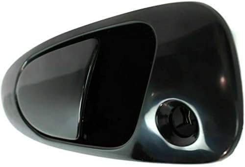 Set of 2 Front Exterior Door Handle Textured Right Passenger & Left Driver Side Direct Replacement Compatible with 1992-1995 Honda Civic / 1993-1997 Del Sol HO1310122 HO1311122