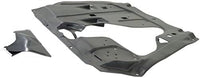 Front Engine Splash Shield Center Under Cover Plastic Direct Replacement Compatible with 2008-2013 Toyota Highlander TO1228199 514400E041 5144048071