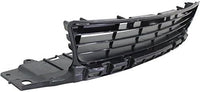 Front Bumper Center Grille Assembly Textured Plastic Direct Replacement Compatible With 2009-2011 Honda Civic HO1036107 71107SVAA50