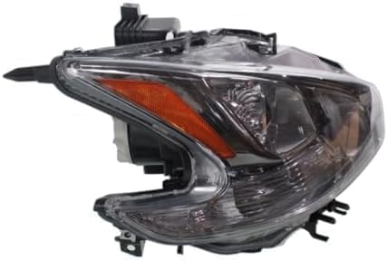 Set Of 2 Front Head Light Assembly With Clear Lens Left Driver & Right Passenger Side Direct Replacement Compatible With 2009-2014 Nissan Maxima NI2502186 NI2503186