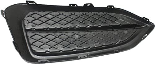 Set Of 2 Fog Light Cover Plastic Left Driver & Right Passenger Side Direct Replacement Compatible With 2014-2015 Honda Civic HO1039122 HO1038122 71106TS8A51 71107TS8A51