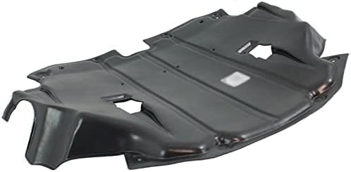 Front Center Engine Splash Shield Under Cover Plastic Direct Replacement Compatible with 2007-2014 Mercedes Benz S-Class MB1228151 2215244130