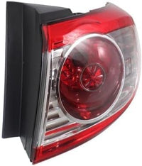 Set Of 2 Tail Light Outer Assembly Right Passenger & Left Driver Side Direct Replacement Compatible With 2010-2012 Hyundai Santa Fe HY2805117 HY2804117 924020W500 924010W500