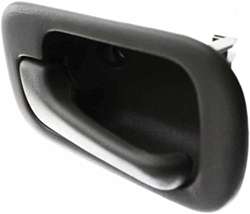 Front Or Rear Interior Door Handle Gray Plastic Left Driver Side Direct Replacement Compatible with 1992-1995 Honda Civic HO1352112 72160SR4A02ZA