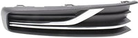 Set Of 2 Front Fog Light Cover Textured Right Passenger & Left Driver Side Direct Replacement Compatible With 2016-2019 Volkswagen Passat VW1039145 VW1038145 561854662GRYP
