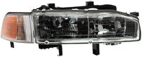 Set Of 2 Front Headlight Assembly With Corner Lamp Right Passenger & Left Driver Side Direct Replacement Compatible With 1992-1993 Honda Accord HO2503107 HO2502107 33100SM4A04