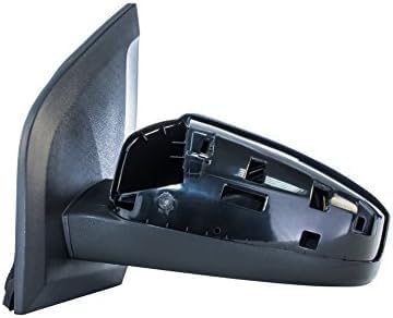 Front Power Mirror Non-Folding Non-Heated Primed Plastic Left Driver Side Direct Replacement Compatible With 2007-2012 Nissan Sentra NI1320167 96302ET01E
