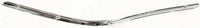 Set Of 2 Front Bumper Molding Chrome Plastic Left Driver & Right Passenger Side Direct Replacement Compatible With 1998-2002 Lincoln Town Car FO1059273 FO1058273 F8VZ17K833BA