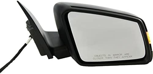 Front Power Mirror Manual Folding Heated Primed Right Passenger Side Direct Replacement Compatible With 2012-2014 Mercedes Benz C-Class 2048101876