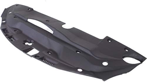 Front Radiator Support Cover Plastic Direct Replacement Compatible With 2006-2015 Lexus IS350 / IS250 LX1224104 5329553010