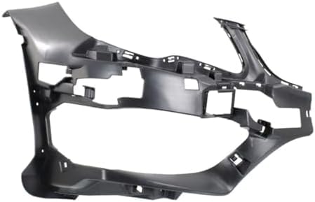 Set of 2 Front Bumper Cover Support Bracket Plastic Left Driver & Right Passenger Side Direct Replacement Compatible with 2014-2017 Mercedes Benz E-Class MB1043115 MB1042115