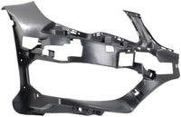 Set of 2 Front Bumper Cover Support Bracket Plastic Left Driver & Right Passenger Side Direct Replacement Compatible with 2014-2017 Mercedes Benz E-Class MB1043115 MB1042115