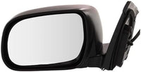 Set Of 2 Front Power Mirror Heated Manual Folding Primed Plastic Left Driver & Right Passenger Side Direct Replacement Compatible With 2004-2006 Lexus RX330 / 2007-2009 Lexus RX350