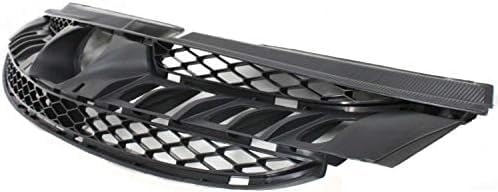 Front Lower Grille Insert Matte Black Plastic Direct Replacement Compatible With 2006-2010 Toyota Sienna TO1200305 53111AE030