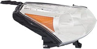 Set Of 2 Front Head Light Assembly Plastic Left Driver & Right Passenger Side Direct Replacement Compatible With 2009-2012 Chevrolet Traverse GM2503330 GM2502330