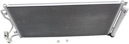 Front A/C Condenser Aluminum Core Direct Replacement Compatible With 2014-2017 BMW 2-Series / 2012-2018 3-Series / 2014-2021 i-Series BM3030133 64506804722
