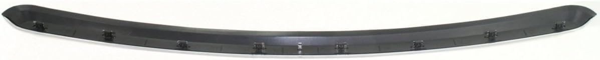 Front Hood Molding Chrome Direct Replacement Compatible With 2007-2013 GMC Sierra 1500 GM1235109 10385156