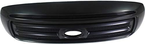 Front Grille Assembly Primed Shell And Insert Direct Replacement Compatible With 2010-2013 Toyota Tundra TO1200345 531000C240C0