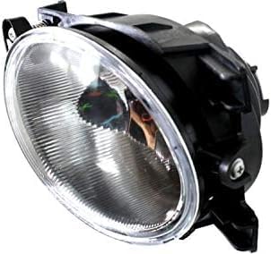 Set Of 2 Front Fog Light Plastic Lens and Housing Left Driver & Right Passenger Side Direct Replacement Compatible With 2009-2011 Honda Pilot HO2595100 HO2594100