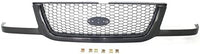 Front Grille Assembly Primed Shell And Painted Dark Gray Mesh Insert Direct Replacement Compatible With 2001-2003 Ford Ranger FO1200395 3L5Z8200BA