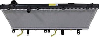 Front Radiator Aluminum Core Direct Replacement Compatible With 2009-2014 Honda Fit HO3010221 19010RB1J51 19010RB0004