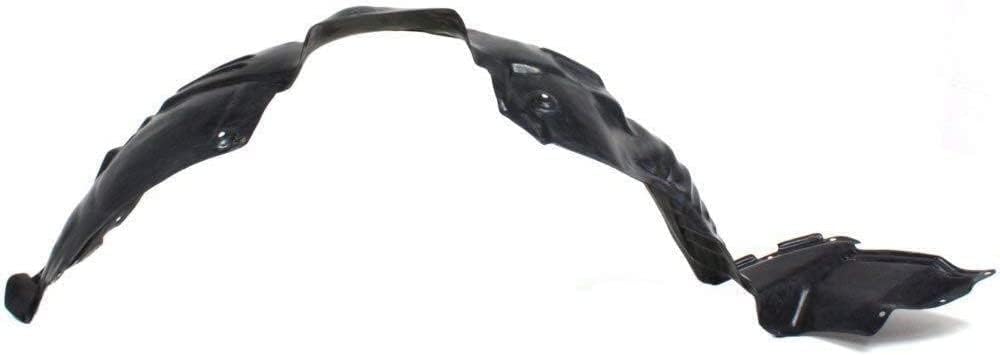 Front Fender Liner Left Driver Side Direct Replacement Compatible With 1998-2003 Toyota Sienna TO1248105 5387608010