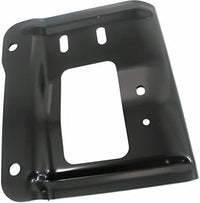 Front Bumper Inner + Mounting Plate Brackets Left Driver & Right Passenger Side Direct Replacement Compatible With 2011-2016 Ford F-Series Super Duty FO1067185 FO1066185 FO1067187
